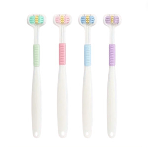 Toothbrush: Kids White Toothbrush Bundle - 4 toothbrushes!