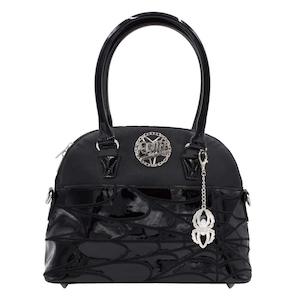 Accessories: Elvira Macabre Black Web Purse