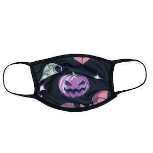 Sale: Sale Pastel Halloween Print Mask