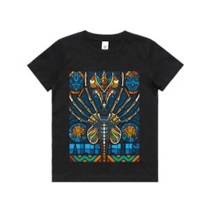 Kids: Aliens Stained Glass Kids Tee