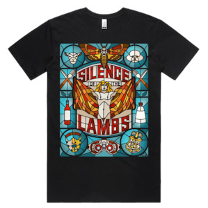 Stained Glass: Buffalo Bill Stained Glass Tee