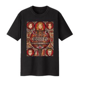 Stained Glass: Buffy Stained Glass Tee