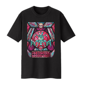 Stained Glass: Starship Troopers Stained Glass Tee