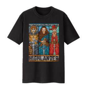 Stained Glass: Highlander Stained Glass Tee