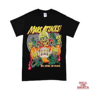 Last Chance: Mars Attacks Ack Invasion Tee Size S