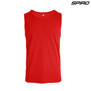 Products: Spiro Adult Impact Performance Aircool Singlet S296X