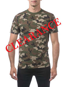 Products: Pro Club Men's Heavyweight Short Sleeve Camo