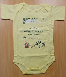 Products: Ngāti Pāhauwera Billionaires Club Baby Onesie