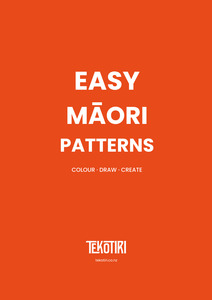 Easy Māori Patterns — Colour, Draw & Create