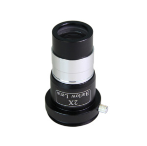 Saxon Optics: Saxon 1.25" 2x Short-Focus Barlow Lens with Camera Adapter