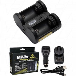 Products: MP2S 1-2 Cell LiIon/LiFePO4 Battery Charger
