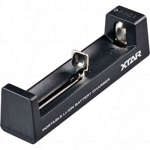 Products: MC1 XTAR 1 Cell LiIon Battery Charger