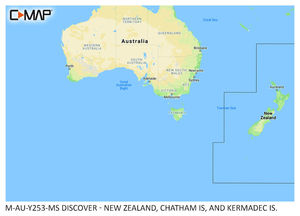 Electronics: C-MAP Discover - New Zealand, Chatham, Kermadec
