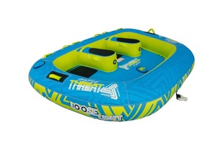 Water Sports: Loose Unit Triple Threat 3 Person Sit-in Tube