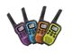 Uniden UHF UH45-4, 0.5W UHF Handheld Radio, 4 Pack, Coloured