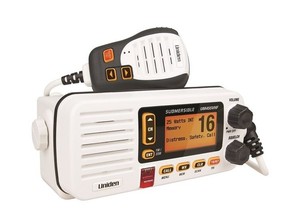 Electronics: Uniden UM455, 25W Fixed Mount VHF Radio, W/Proof, White