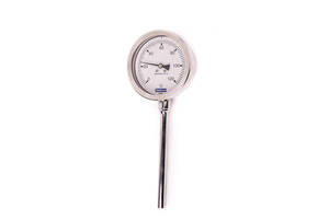 Temperature Gauge: Bi-Metal Thermometer 100mm Bottom Entry