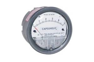 Pressure Measurement: Dwyer Capsuhelic Differential Pressure