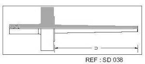 Tapered Raised Face Flanged Thermowell