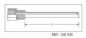 Temperature Sensor: Thermowell Parallel Stem