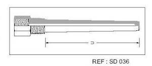Temperature Sensor: Thermowell Tapered Stem