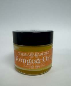 Rongoa Maori For Pain: 🌿 Rongoā Ora – Native Pain Relief Balm