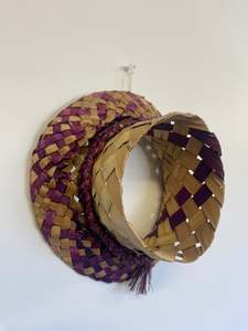Rāranga Pōtae – Handwoven Māori Flax Hats | Custom Colours and Sizes