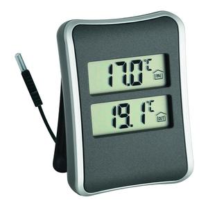 Min Max Thermomerers Digital And Analogue: TFA Digital Indoor-Outdoor Thermometer