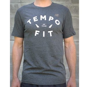 TempoFit Tee – Men’s (Charcoal) – TempoFit