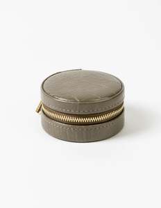 Jewel Box Round - Small | Khaki