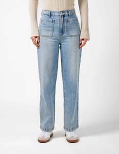 Stella And Gemma: Stella + Gemma Kendall Full Length Jean | Light Blue