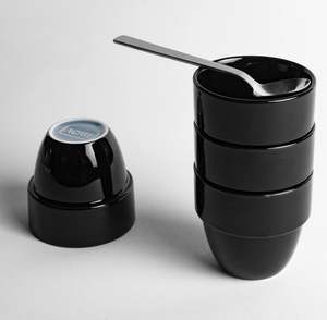ACME | Taster Cup Tall Penguin Black | Kōkako Base