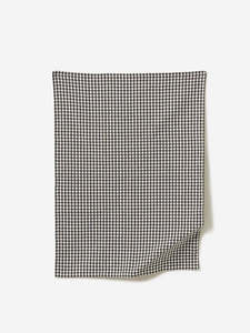Citta: Citta | Gingham Washed Cotton Tea Towel