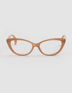 Eyewear: Readers | Ivy Catseye Brown