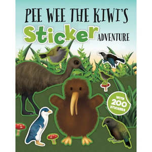Books: Pee Wee the Kiwi's Sticker Book