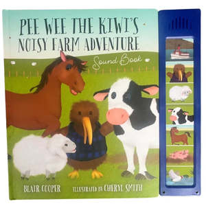 Books: Pee Wee Kiwi's Noisy Farm Adventure (Sound)