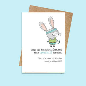 Cards: Treadmill Minutes - Card