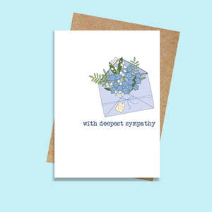 With Sympathy - Card