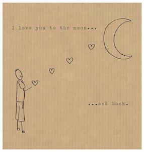 Cards: To the Moon - Male
