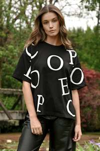 Clothing: Cooper - Name Of The Game T-Shirt | Black