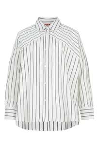 Clothing: Cooper Yoke Of Luck Shirt | White Stripe