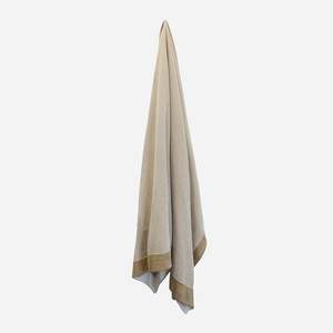 Clyde Carmel & Ivory Throw Boucle Weave