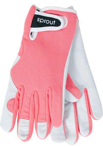 Goatskin Gloves | Coral