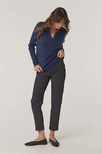 Sale: Bell Geo Pant | Navy Diamond