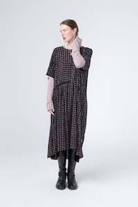 Company Of Strangers: We Float Dress | Black Grid