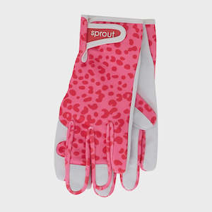 Garden: Goatskin Gloves | Cheetah Spot Pink