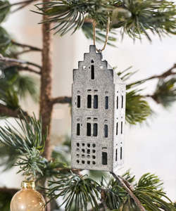 Christmas: Hanging House | Ash Grey