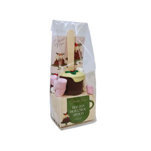 Hot Chocolate | Christmas Pudding Spoon