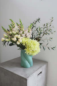 Vase: Jada Glass Vase | Green