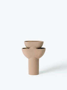 Vase: Terrace Vase | Beige